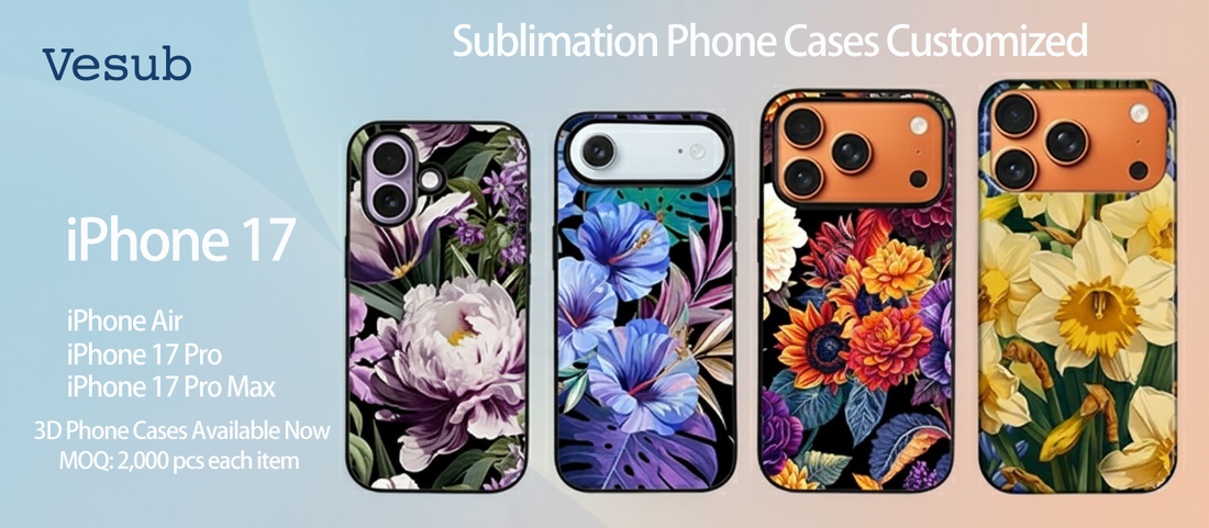 Personalize the New iPhone 17 with Stunning Sublimation Cases