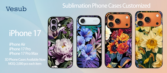 Personalize the New iPhone 17 with Stunning Sublimation Cases