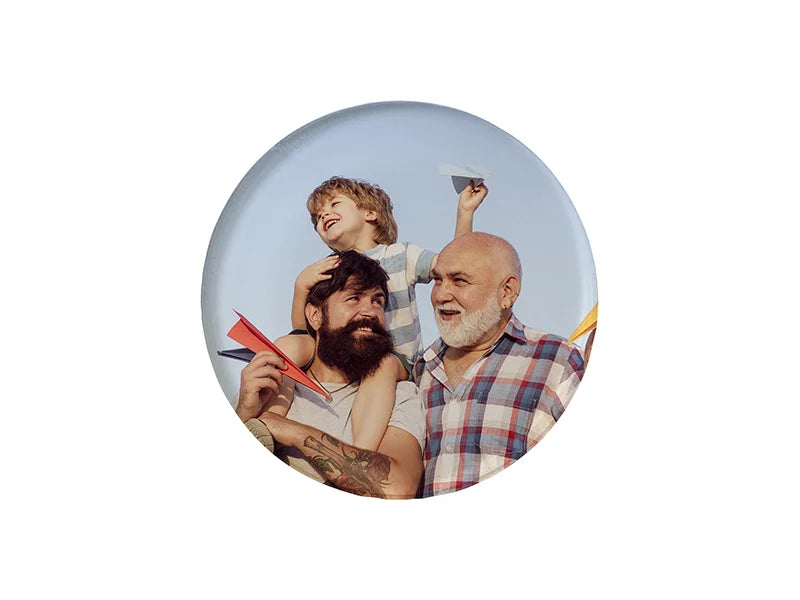 Acrylic Car Air Freshener Holder (Round,    φ5*4.3cm)