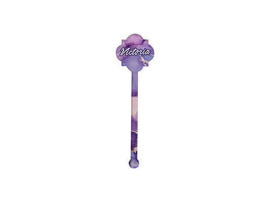 Sublimation Blank Acrylic Drink Stirrer (Short)