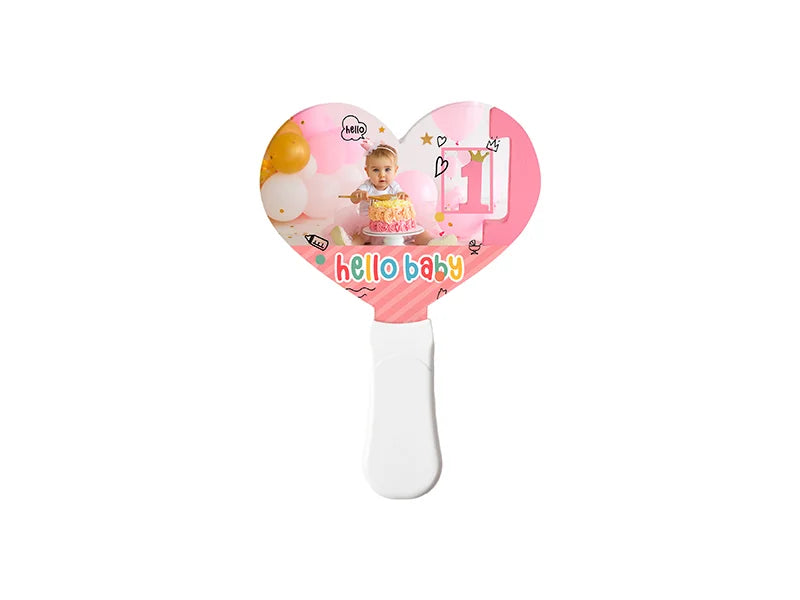 Sublimation Blanks Colorful LED Acrylic Light Up Stick(Heart shape,7 colors)