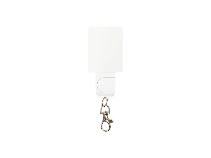 Sublimation Blanks Colorful LED Acrylic Light Up Keyring(Square,7 colors)