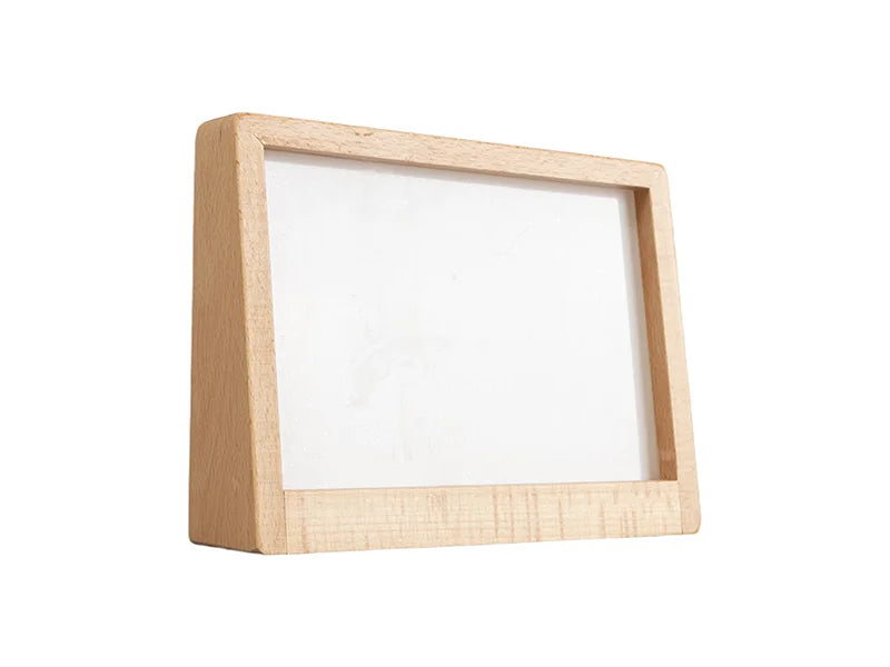 Sublimation 7inch Beech Wood Photo Frame with Acrylic Insert