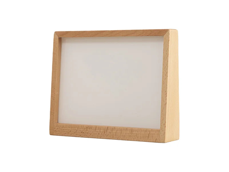 Sublimation 8inch Beech Wood Photo Frame with Acrylic Insert