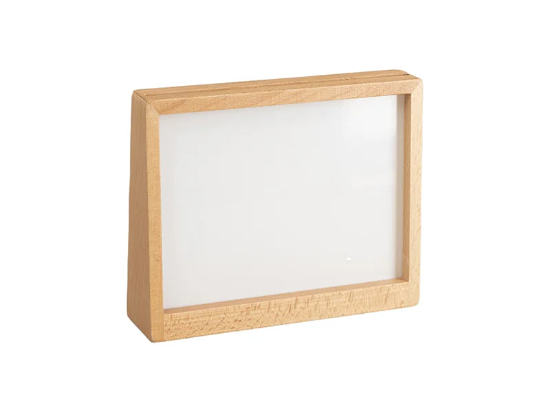 Sublimation 8inch Beech Wood Photo Frame with Acrylic Insert
