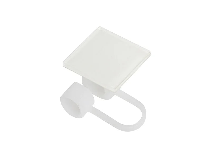 Sublimation Blank Acrylic Sticker for Straw Cover(2.7*2.7*0.2cm,Square shape)
