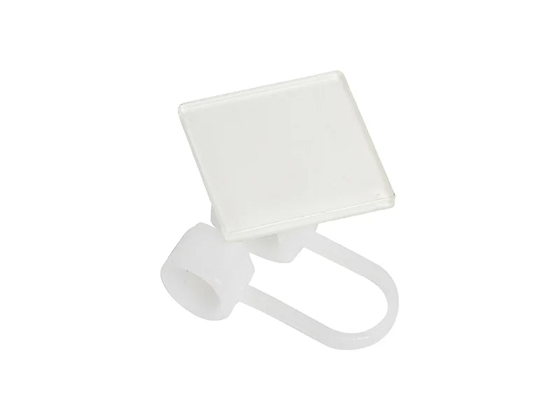 Sublimation Blank Acrylic Sticker for Straw Cover(2.7*2.7*0.2cm,Square shape)