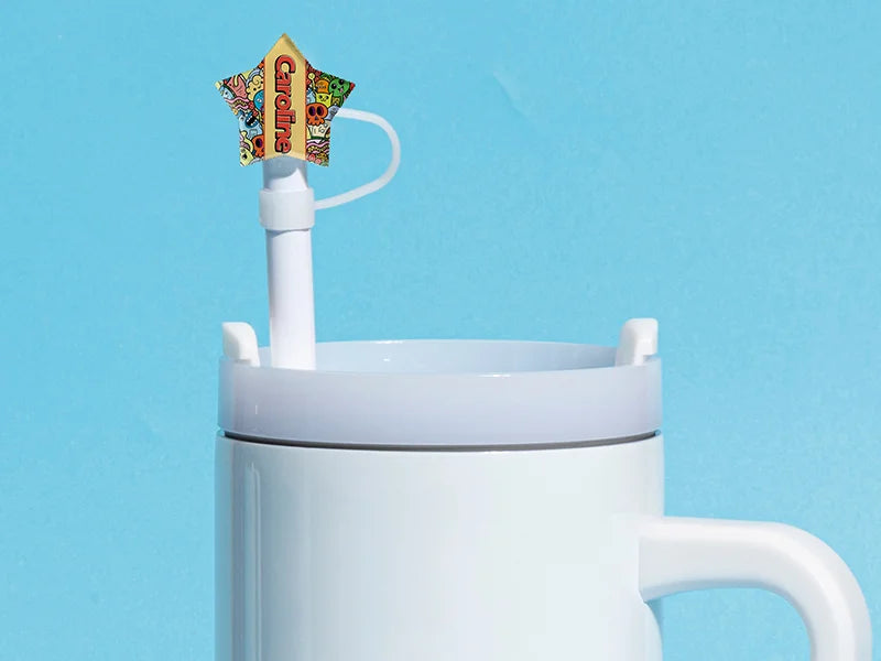 Sublimation Blank Acrylic for Straw Topper