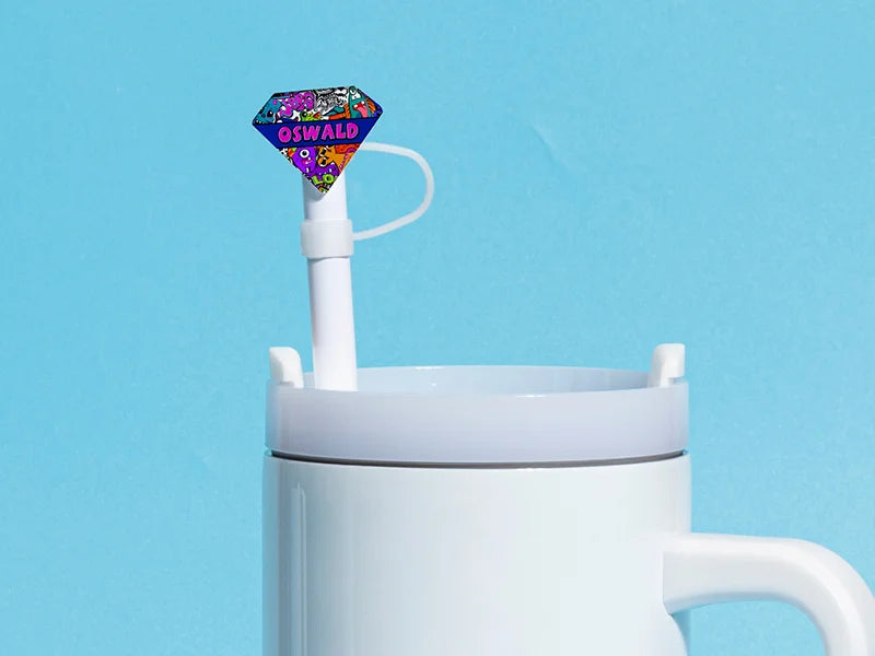 Sublimation Blank Acrylic for Straw Topper