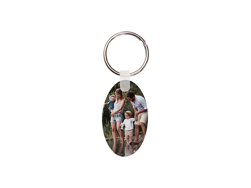 Sublimation Acrylic Keyring (Oval, 5*3*0.4cm)