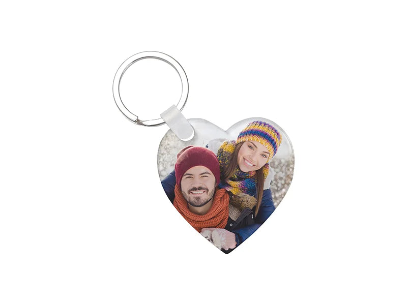 Sublimation Acrylic Keyring (Heart, 5*5*0.4cm)