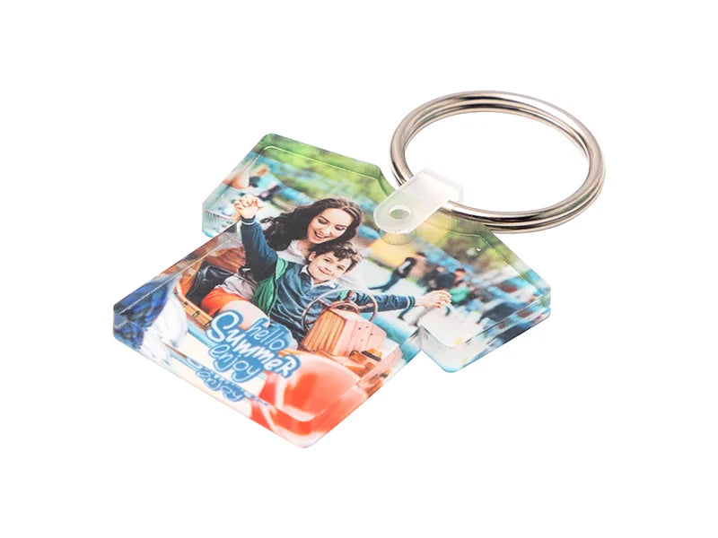 Sublimation Acrylic Keyring (Clothes, 5*4.5*0.4cm)