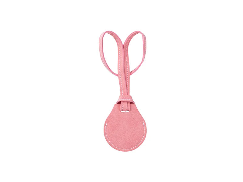 Sublimation Blanks PU AirTag Holder Bag Charm with Strap