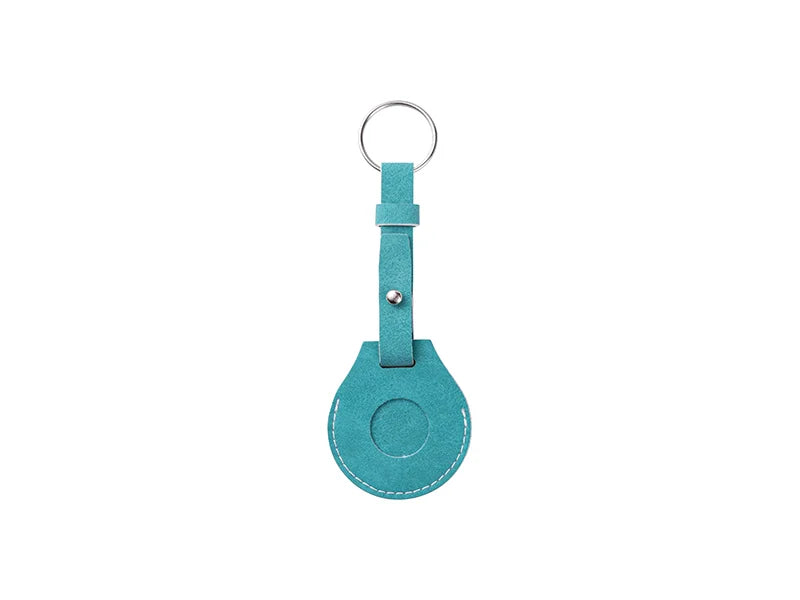Sublimation Blanks PU AirTag Keychain Holder (Long Strap)