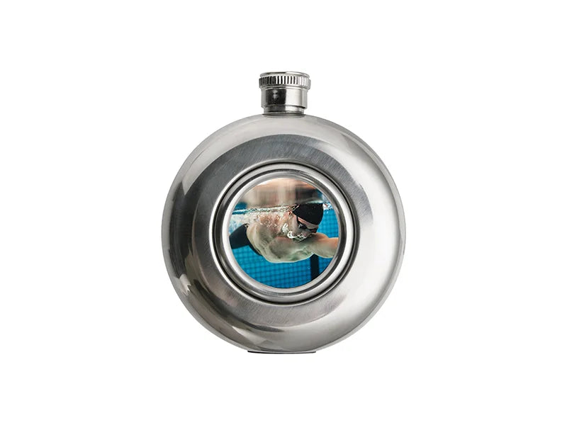 Sublimation 5oz/150ml Mini Round Hip Flask