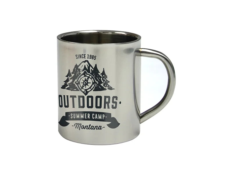 Sublimation 300ml Double Walled Stainless Steel Mug