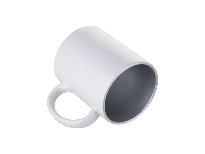 Sublimation 11oz Inner Sparkle Mug (Silver)