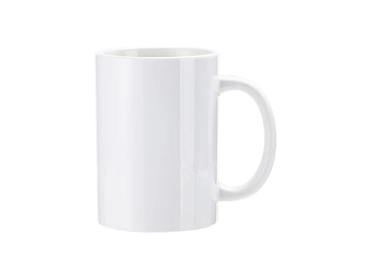 Sublimation 15oz Straight White Mug