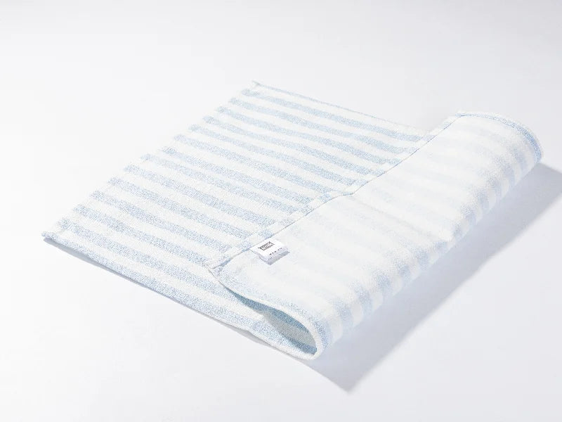 Sublimation Blanks Linen Table Mat(35.5*50cm, Beige and Light Blue Stripe)