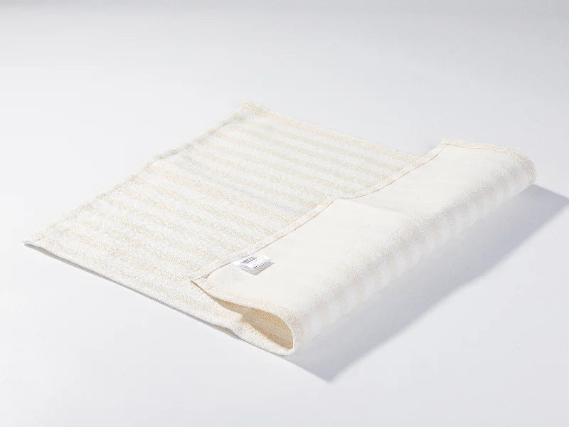 Sublimation Blanks Linen Table Mat(35.5*50cm, Beige and Light Yellow Stripe)