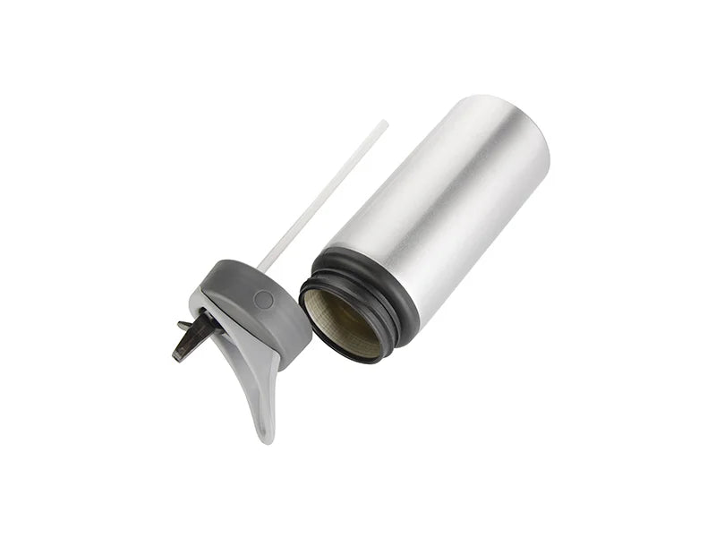 Sublimation 22oz/650ml Aluminum Bottle w/ Handle(Silver)