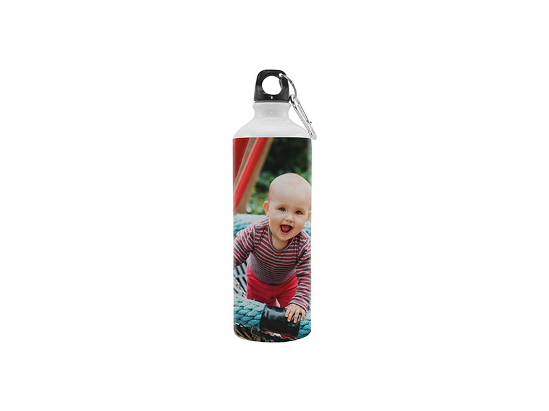 Sublimation 750ml Aluminium Bottle (White)