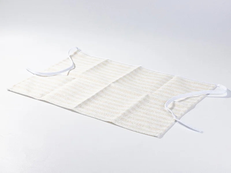 Sublimation Blanks Adult Linen Waist Apron(41*60cm, Beige and Light Yellow Stripe)