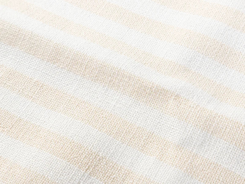 Sublimation Blanks linen Apron (69*72cm, Beige and Light Yellow Stripe)