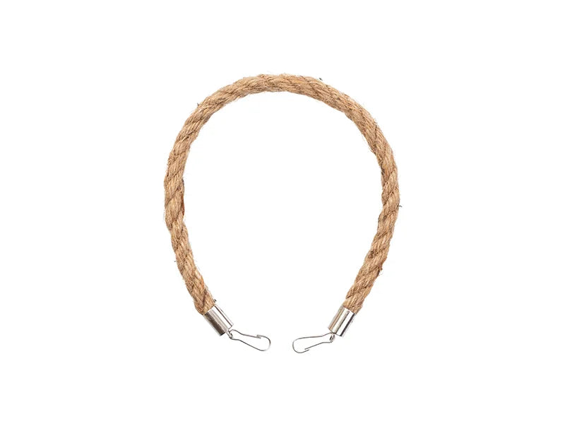Rope and lron Ring for 15oz Mason Jar