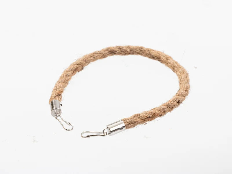 Rope and lron Ring for 15oz Mason Jar