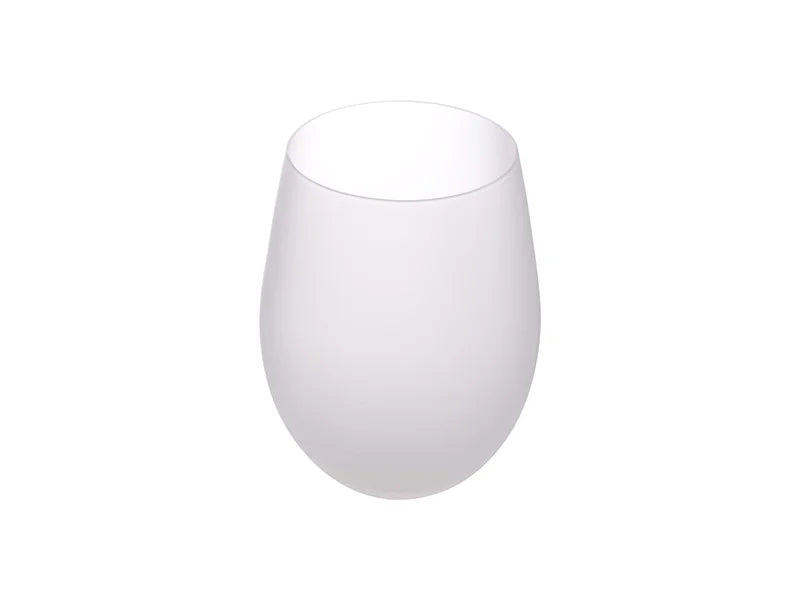 Sublimation 17oz/500ml Stemless Wine Glass (Frosted)