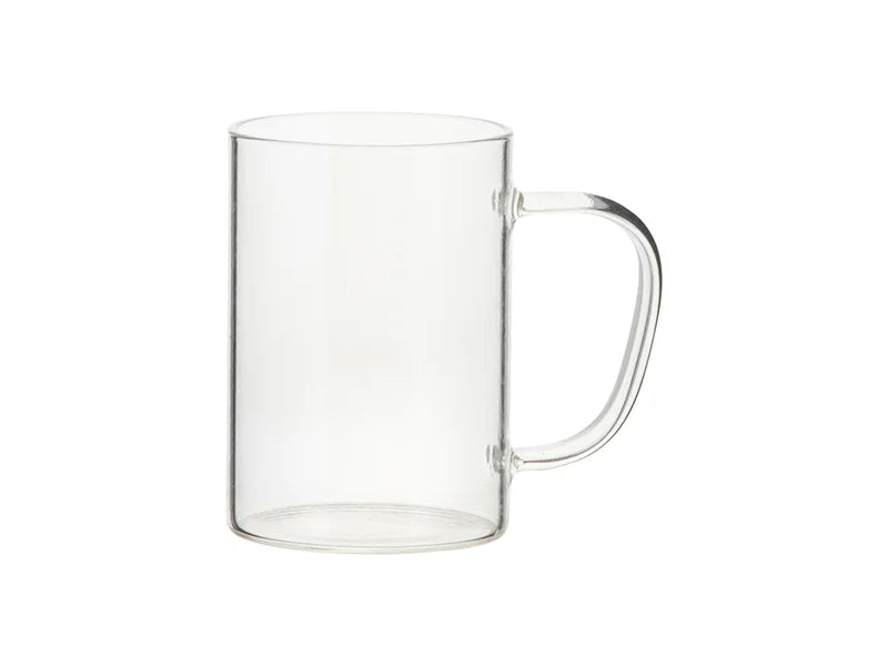 Sublimation 12oz/360ml Glass Mug(Clear)