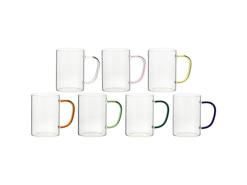 Sublimation 12oz/360ml Glass Mug(Clear)