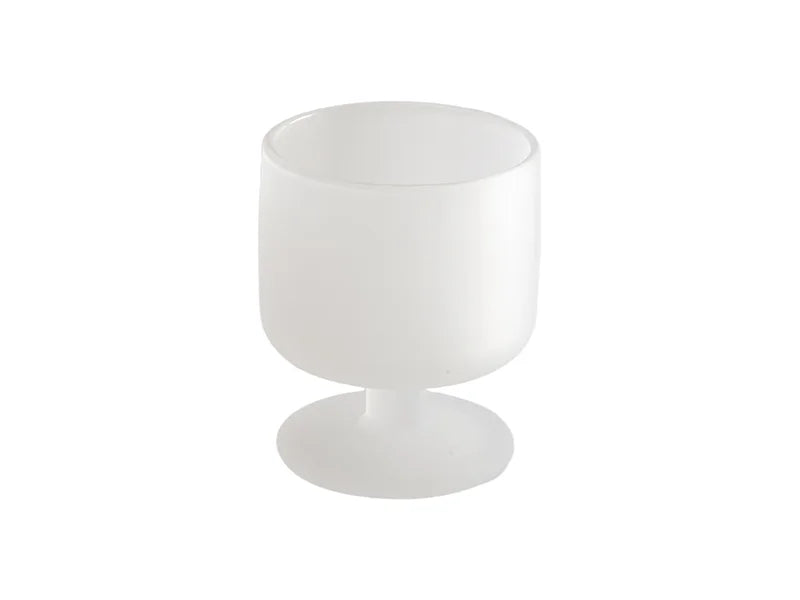 250ml Sublimation Frosted Glass Goblet/Candle Holder