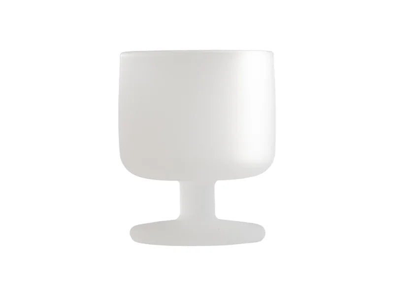 250ml Sublimation Frosted Glass Goblet/Candle Holder
