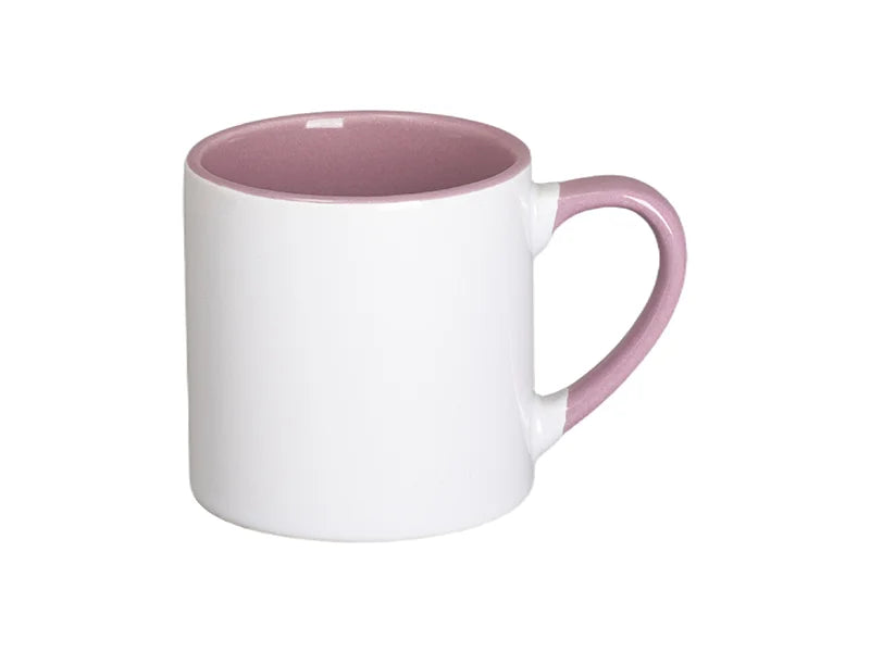 Sublimation 6oz Inner Rim Color Mug (Pink)