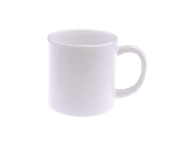 6oz Sublimation Plastic White Mug
