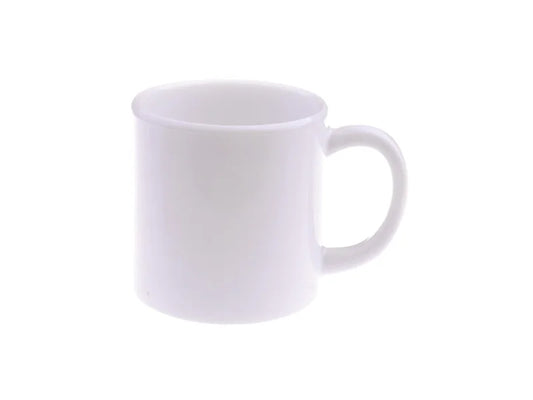 6oz Sublimation Plastic White Mug