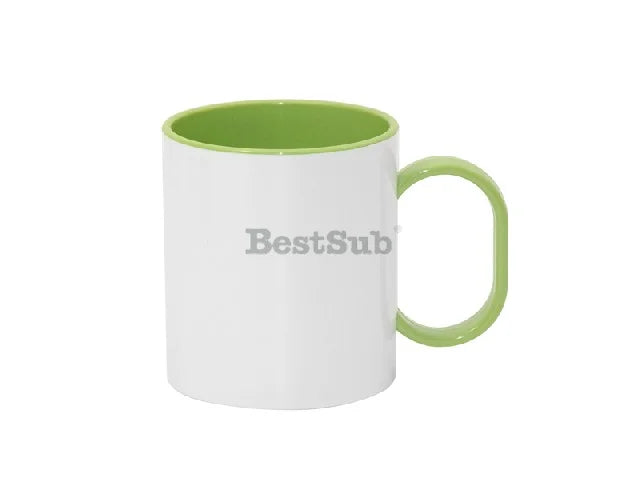 11oz Sublimation Polymer Inner Rim Color Mug