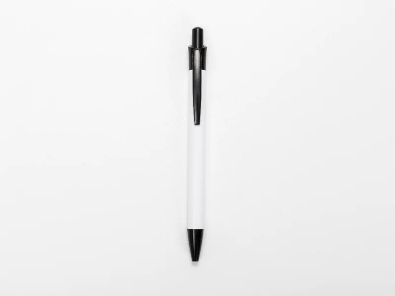 Sublimation Ballpoint Pen with Shrink Wrap (White Barrel)