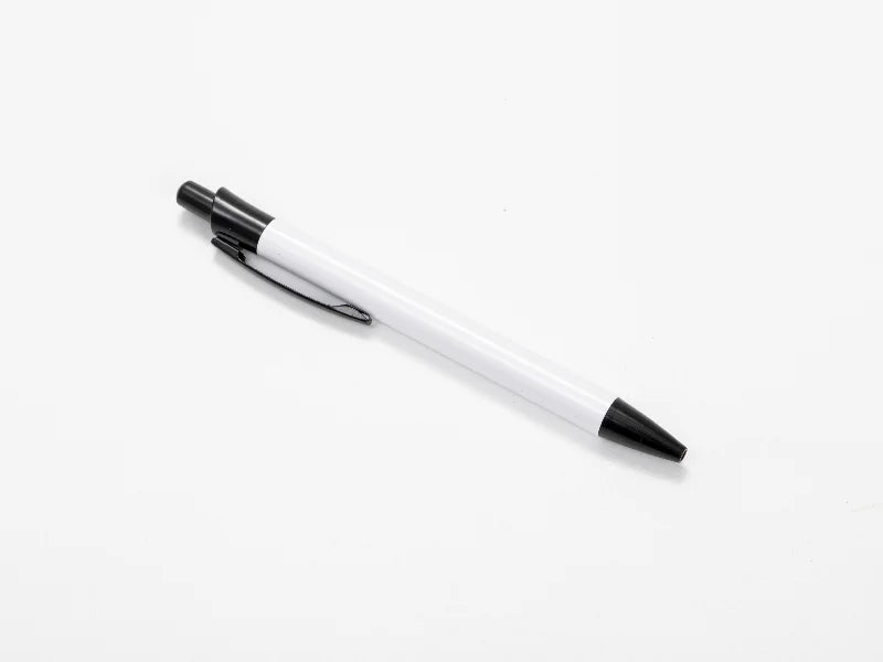 Sublimation Ballpoint Pen with Shrink Wrap (White Barrel)