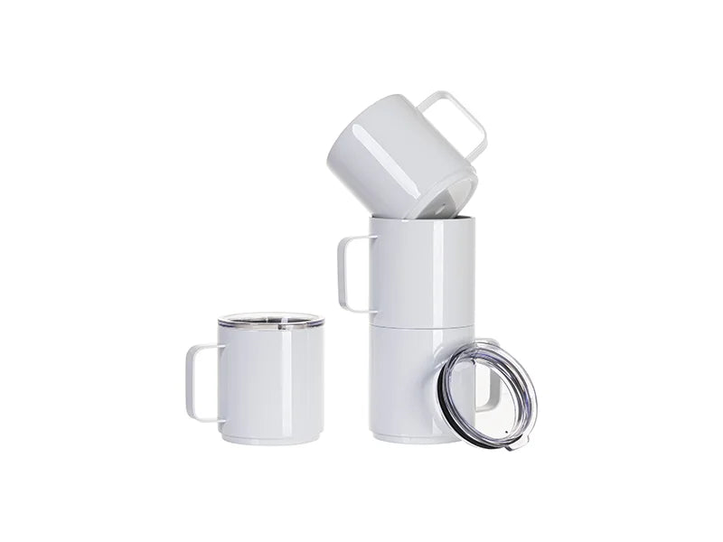 Sublimation Blanks 13oz/400ml Stackable Stainless Steel Coffee Mug