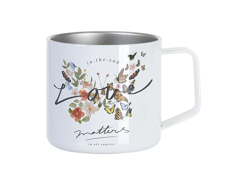 Sublimation Blanks 12oz/360ml Straight Stainless Steel Cup
