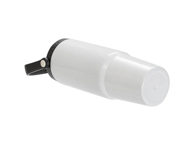 Sublimation Blanks 36oz/1080mlStainless Steel Travel Tumbler with Portable Lid(White)