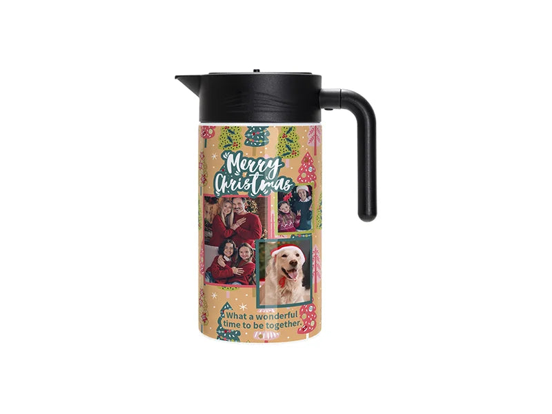 50oz/1500ml Sublimation Blanks Sublimation Thermal Coffee Carafe Pot