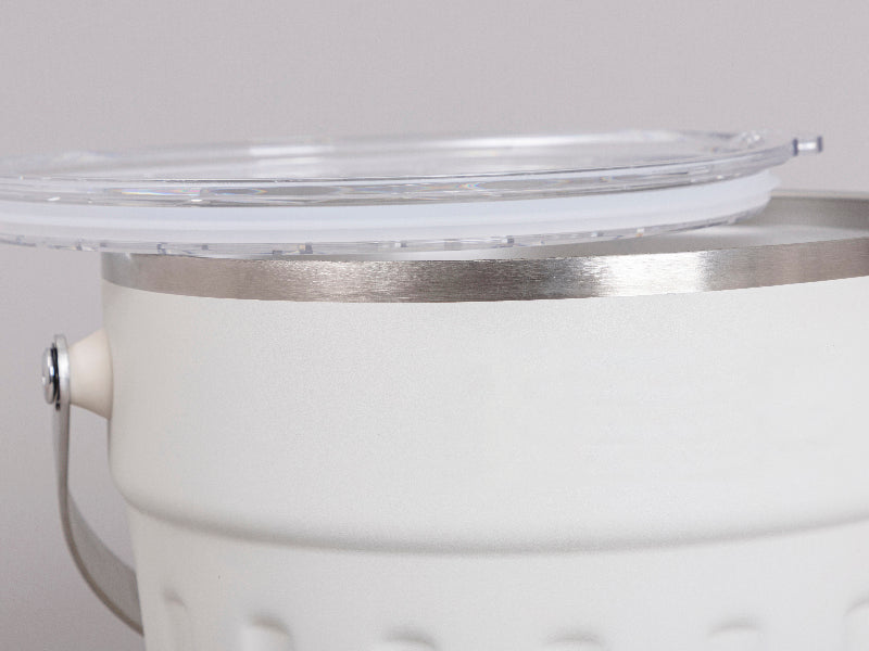 260oz/7.8L Ice Bucket for Engraving (White)