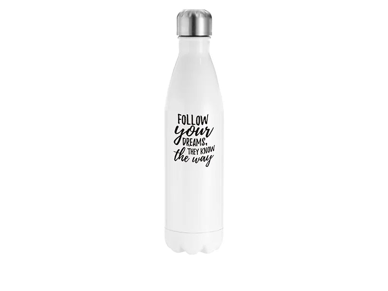 Sublimation 25oz/750ml Stainless Steel Coka Bottle(White)