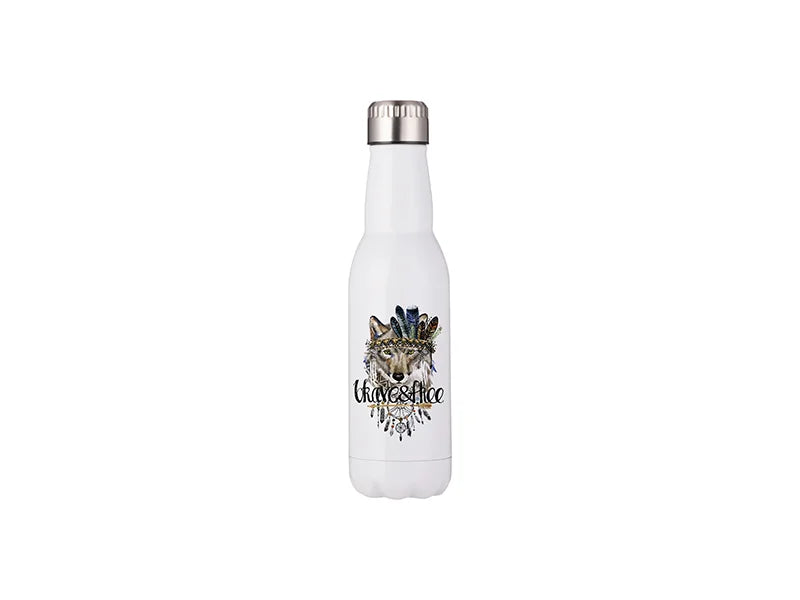 Sublimation 17oz/500ml Stainless Steel Beer Bottle (White)