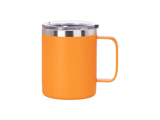 12oz/360ml Powder Coated Stainless Steel Mug(Orange)