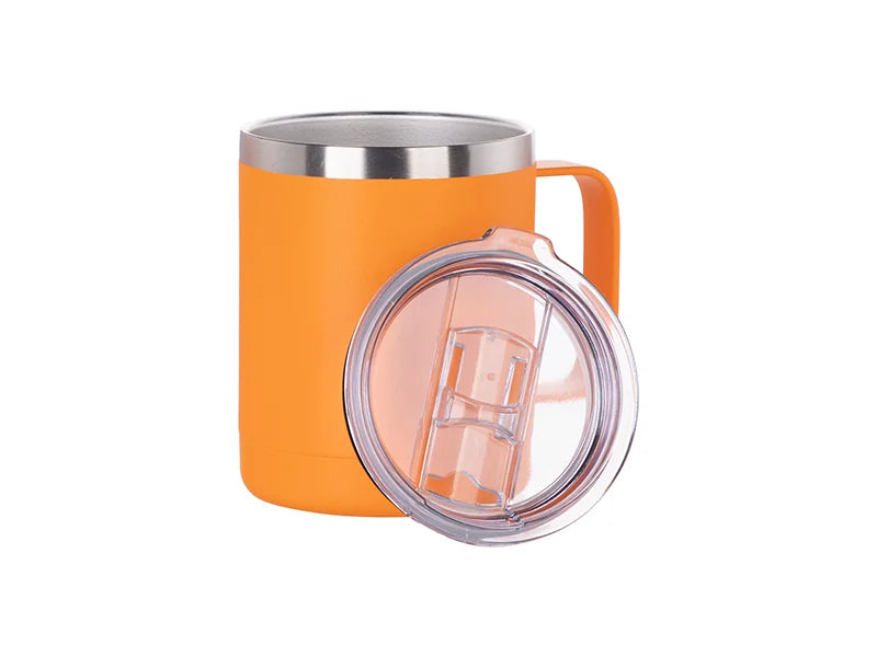 12oz/360ml Powder Coated Stainless Steel Mug(Orange)